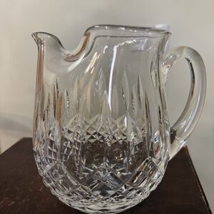 Waterford Lismore Crystal ice lip pitcher